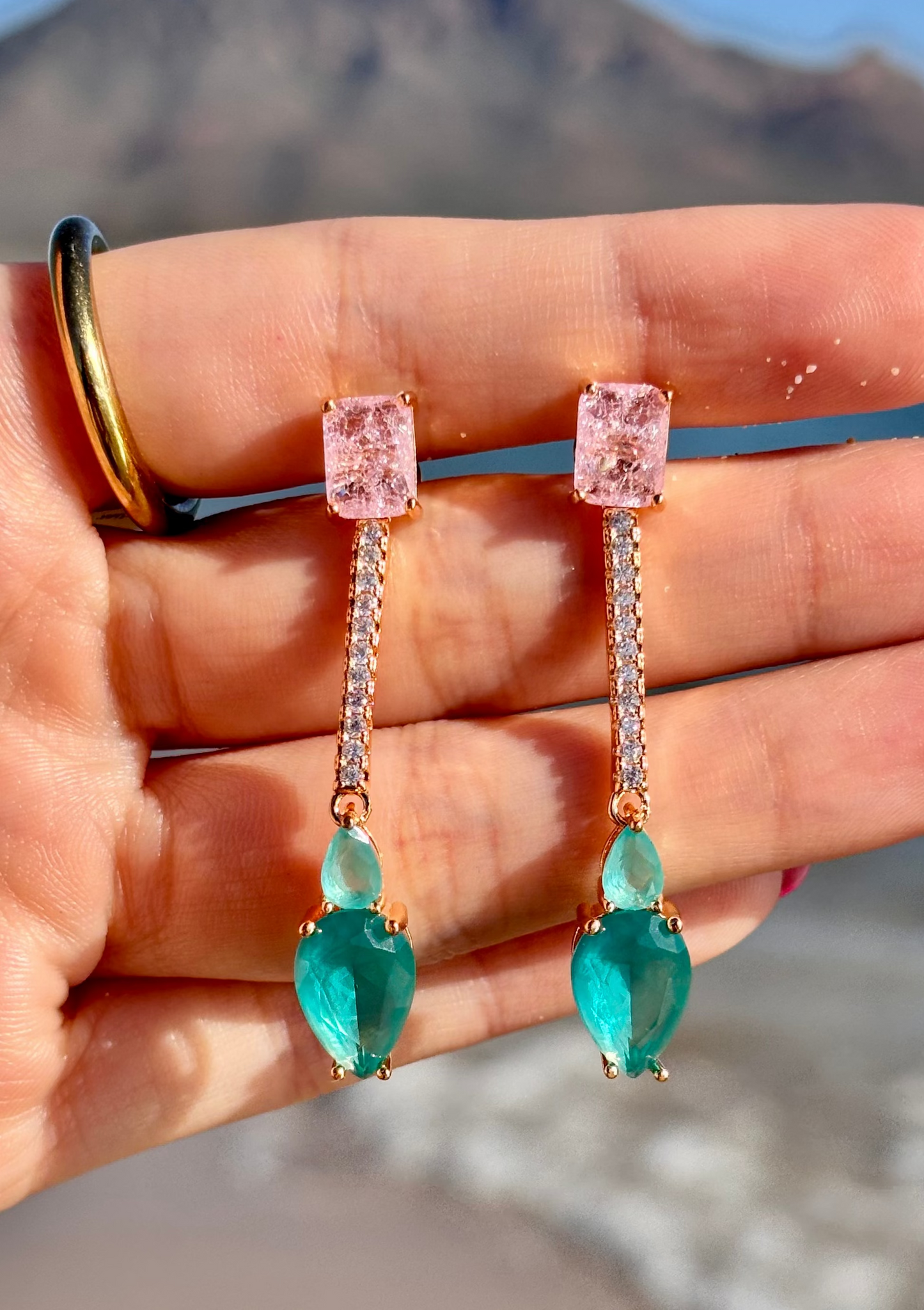 Aretes Turquesa Jolie