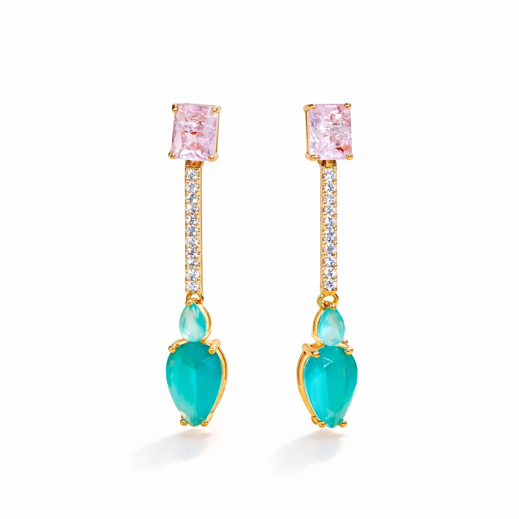 Aretes Turquesa Jolie