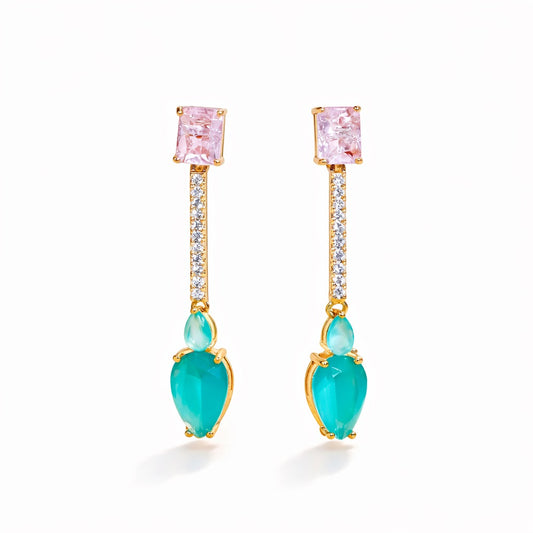 Aretes Turquesa Jolie