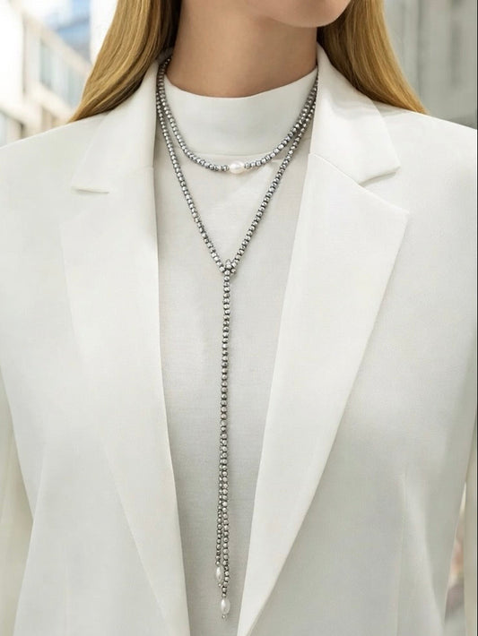 Bowtie Beads Necklace