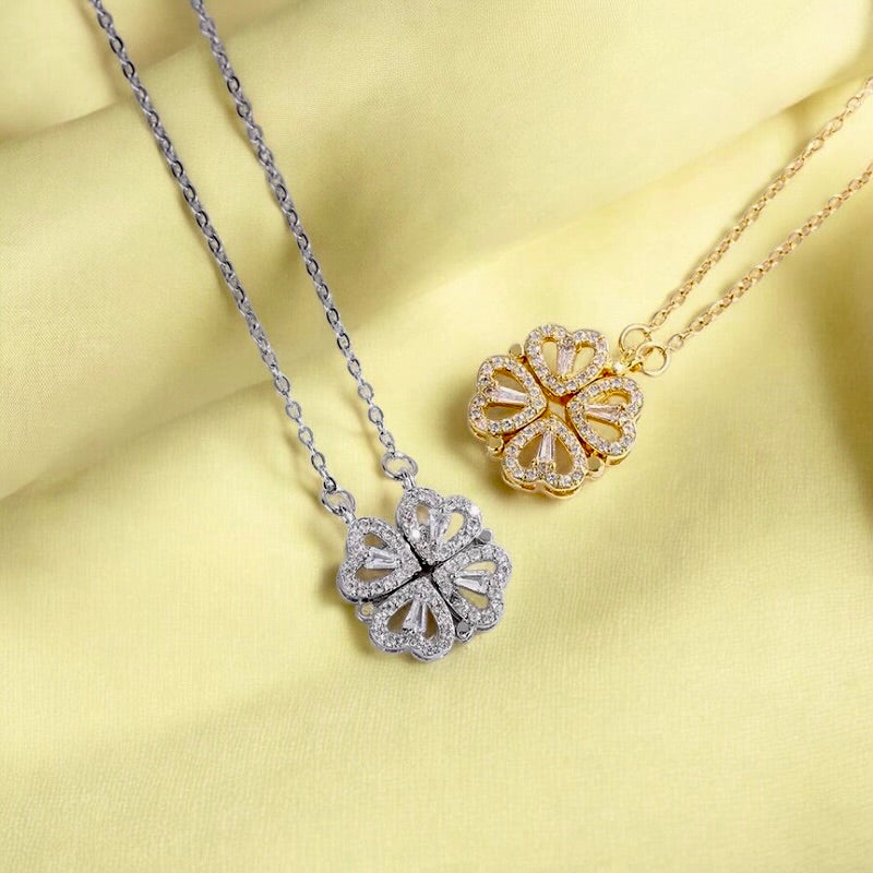 Collar Trébol de Corazones